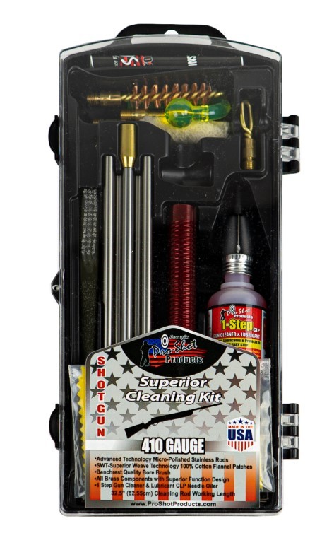 PROSHOT 410 GA SHOTGUN CLASSIC CLEANING KIT S410KIT - 556 Black Friday Promotion